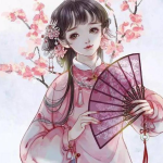 美女图片动漫古风 头像可爱